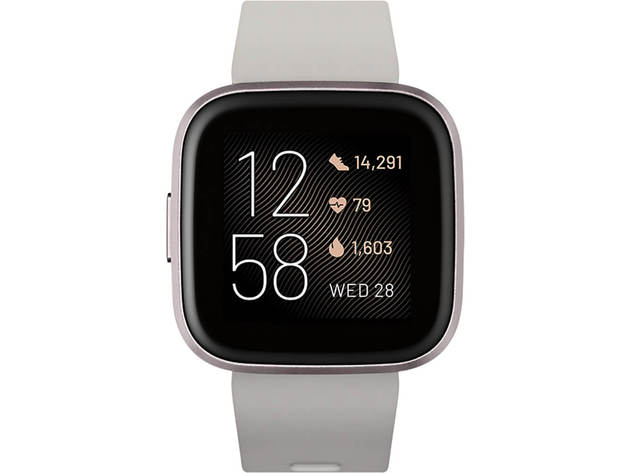 Fitbit Versa 2 Health and Fitness Smartwatch - Stone