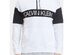 Calvin Klein Men's Statement 1981 Color Blocked Logo Hoodie White Size Small