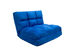 Loungie® Micro-Suede 5-Position Adjustable Modern Flip Chair (Blue)