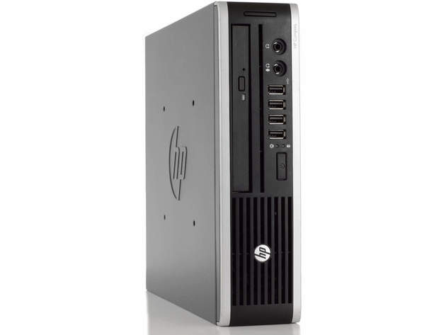 HP Compaq 8200 Ultra Small Form Factor Computer PC, 3.40 GHz Intel i7 Quad Core Gen 2, 8GB DDR3 RAM, 240GB SSD Hard Drive, Windows 10 Professional 64Bit (Renewed)