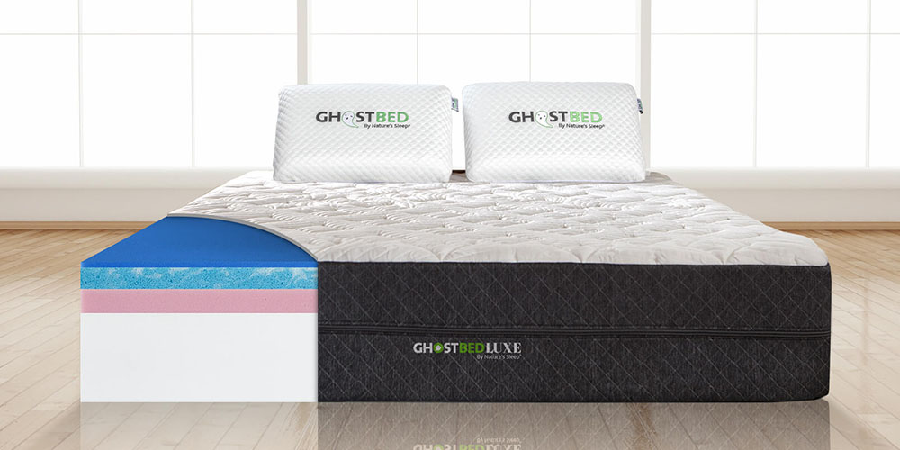 GhostBed® Luxe 13″ Cooling Mattress, on sale for $1221.99 (29% off)