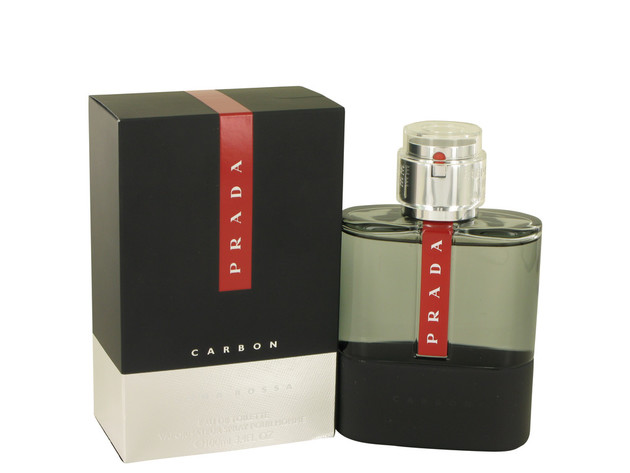 Prada Luna Rossa Carbon by Prada Eau De Toilette Spray 3.4 oz