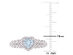 1/2 Carat (ctw) Sky Blue Topaz Heart Promise Ring in 10K White Gold - 7