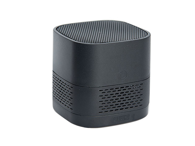 LUFT Cube Portable Filterless Air Purifier (Black/Black)