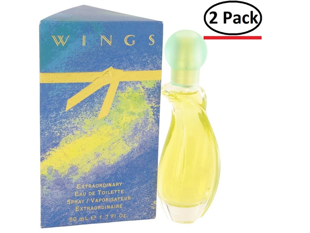 WINGS by Giorgio Beverly Hills Eau De Toilette Spray 1.7 oz for