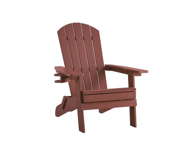 Cal Adirondack Chair Brick Red