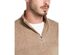 Weatherproof Men's Soft Touch Quarter-Zip Sweater Camel Size 2 Extra Large