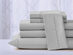 Kathy Ireland 6-Piece CoolMax Sheet Set (Light Grey/King)