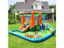 Costway Inflatable Bounce House Kids Water Splash Pool Dual Slide Jumping Castle w/ Bag 