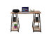Double Tower Desk with 4 Storage Shelves
