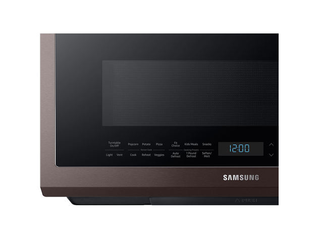 Samsung ME21R706BAT 2.1 cu. ft. Tuscan Stainless Over-the-Range Microwave