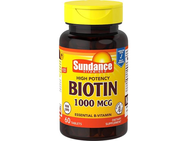 Sundance Vitamins, High Potency Biotin Energy Metabolism Softgels, 1000 mcg, 60 Count