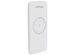 MyCharge Unplugged Qi Wireless Dual USB Port 10000mAh Power Bank, Recharges Via Micro-USB Cable or Wireless, White