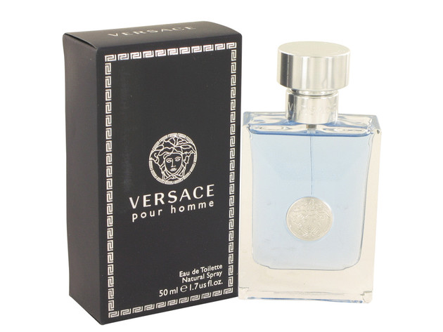 Versace Pour Homme by Versace Eau De Toilette Spray 1.7 oz for Men (Package of 2)