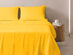 3-Piece Microfiber Sheet Set (Yellow/Twin)