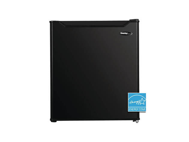 Danby DAR016B1BM 1.6 Cu. Ft. Black Mini Fridge without Freezer