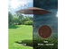 Costway 6.3ft Outdoor Patio Umbrella Sunshade Cover Garden Market Cafe Crank Tilt Brown