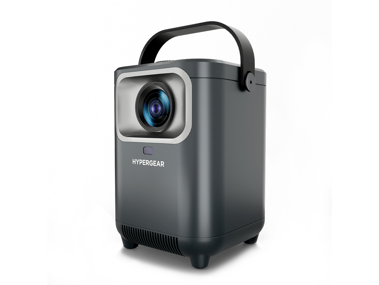 CinéMini 720P HD Portable Mini Projector with Speaker