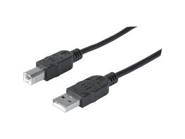 manhattan 393829 10 Ft. Hi-Speed USB Device Cable