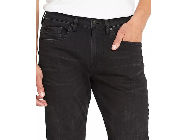 Buffalo David Bitton Men's ASH-X Slim-Fit Jeans Black Size 32x32