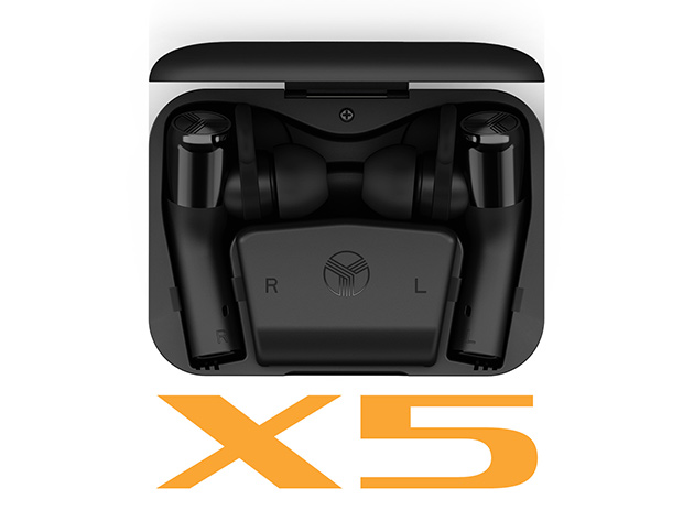 TREBLAB FX100 Extreme Bluetooth Speaker & TREBLAB X5 True Wireless Earbuds Bundle