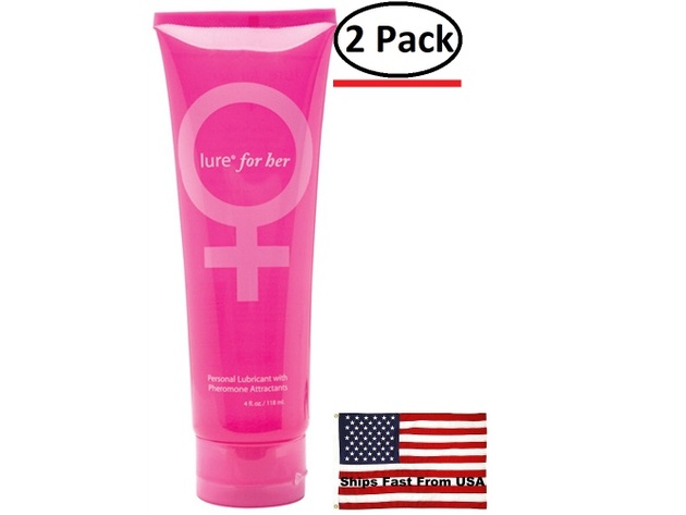 ( 2 Pack ) Lure for Her - Personal Lubricant - 4 Fl. Oz./  118ml