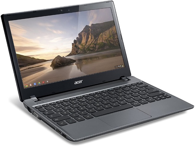 Acer C710-2833 11" Chromebook, 1.1GHz Intel Celeron, 2GB RAM, 16GB SSD, Chrome (Grade B)