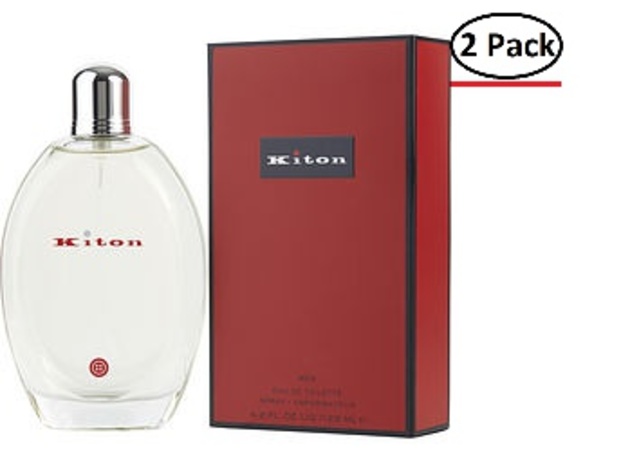 KITON by Kiton EDT SPRAY 4.2 OZ for MEN (Package Of 2)