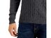 Club Room Men's Cable-Knit Sweater Gray Size 2 Extra Large
