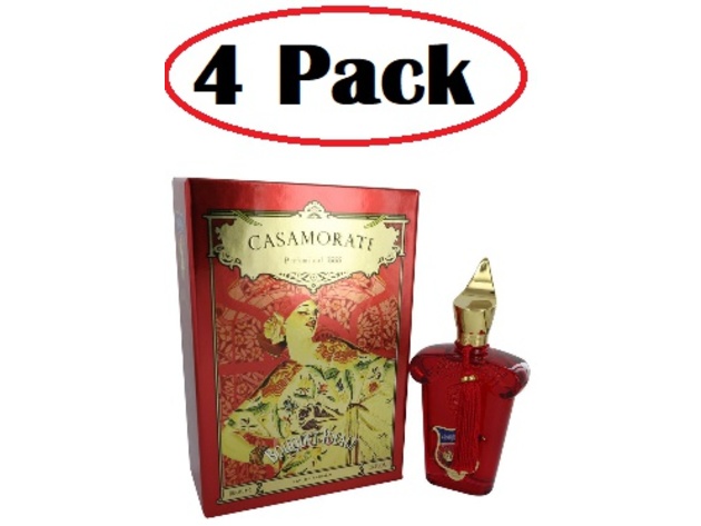 4 Pack of Casamorati 1888 Bouquet Ideale by Xerjoff Eau De Parfum Spray 3.4 oz