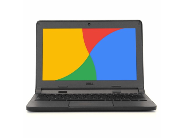 Dell Chromebook 3120 11" Laptop, 2.16GHz Intel Celeron, 4GB RAM, 16GB SSD, Chrome (Refurbished Grade B)