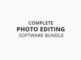 The Complete Photo Editing Software Bundle