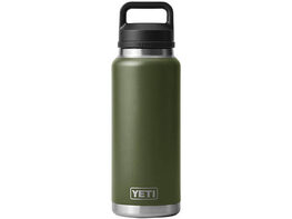 Yeti 21071500710 Rambler 36 oz. Bottle with Chug Cap - Highlands Olive