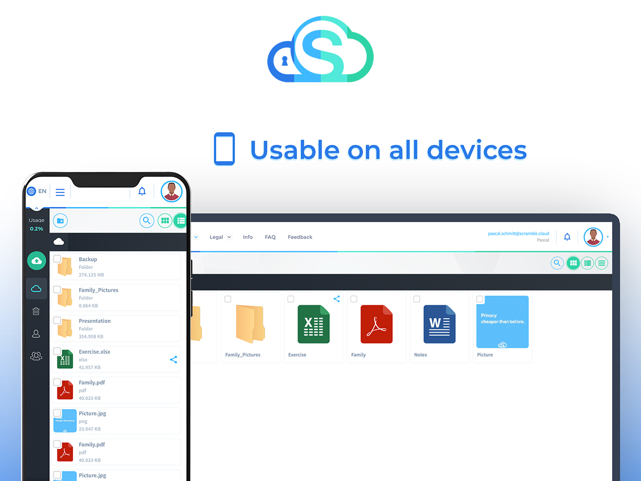 Scramble Cloud Storage Lifetime Subscription (6TB) 
