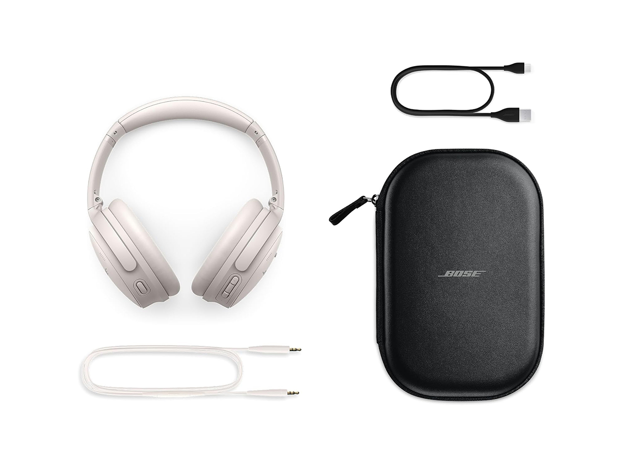 Bose QuietComfort Noise Cancelling Headphones White Smoke (Open Box)