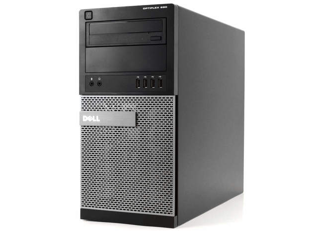 Dell Optiplex 990 Tower Computer PC, 3.30 GHz Intel i5 Quad Core Gen 2, 8GB DDR3 RAM, 500GB Hard Disk Drive (HDD) SATA Hard Drive, Windows 10 Home 64bit (Renewed)