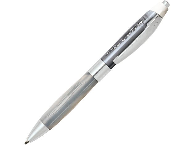 BIC Atlantis Ultra Comfortable Retractable Ballpoint Pen, Medium Moyen Point, Black