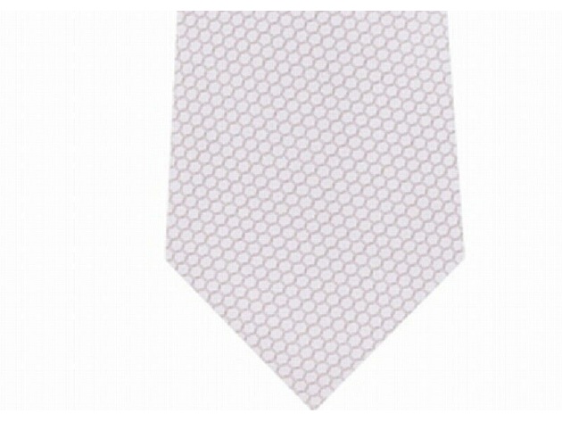 Calvin Klein Men's Men's Micro Hexagons Slim Tie One Size