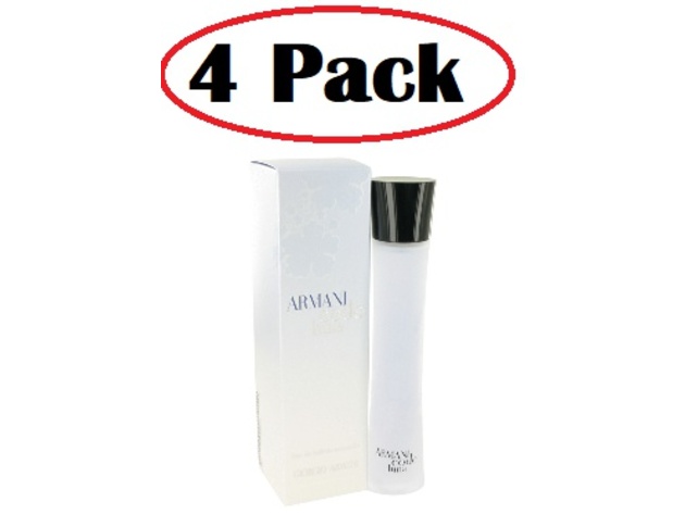 4 Pack of Armani Code Luna Eau Sensuelle by Giorgio Armani Eau De Toilette Spray 2.5 oz