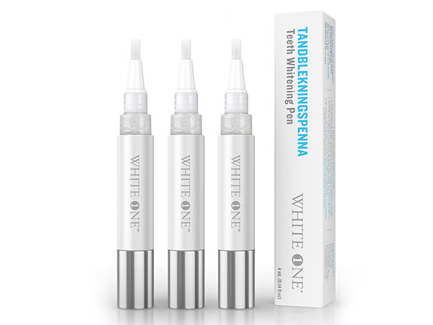 White One Teeth Whitening Pen (Bundle of 3), on sale for $65.44 when you use coupon code MERRY15 during checkout