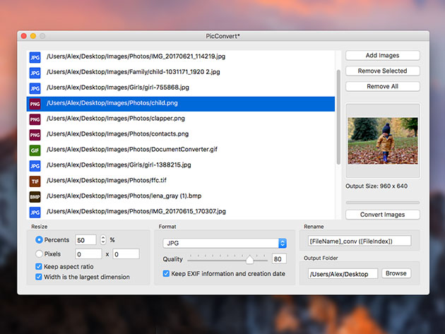 PicConvert Photo Converter for macOS