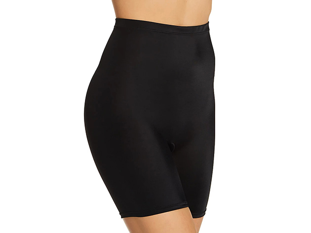Maidenform Women's Flexees Shapewear Thigh Slimmer (Black/XXL)