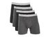 Alfani Men's 4-Pk.Boxer Briefs Gray Size Small