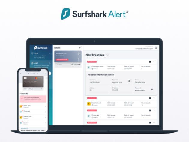 Surfshark One: VPN, Antivirus, Search, & Alert