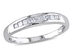 Princess Cut Diamond Anniversary Wedding Band 1/4 Carat (ctw G-H-I, I2-I3) in 10k White Gold - 9