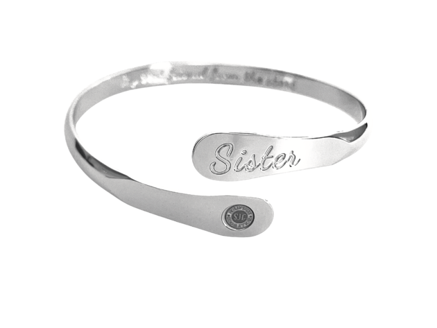 Sister Bracelets,  Engraved Bracelets My best friend from the start