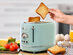 Hazel Quinn Retro Style 2-Slice Toaster