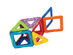 Magformers Basic Rainbow Set Multicolor Magnetic Tiles, Create 3D Structures from 2D Nets, 30 Pieces (New Open Box)