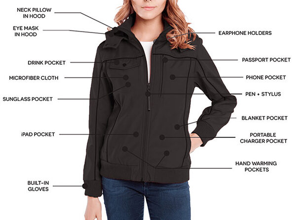 baubax 2.0 bomber jacket