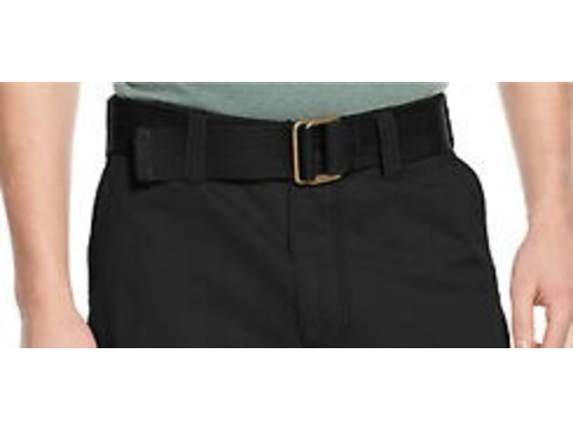 American Rag Men's Belted Relaxed Cargo Shorts Black Size 29